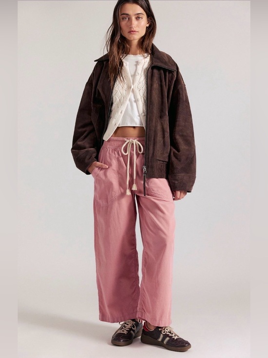 Free People Pants - FREE PEOPLE We The Free Easy Peasy Pull-On Cord Jeans